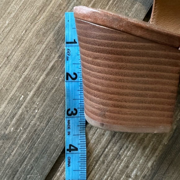 Trask Charlene Women's Heeled Leather Sandals Women's Size 10 - Picture 12 of 12